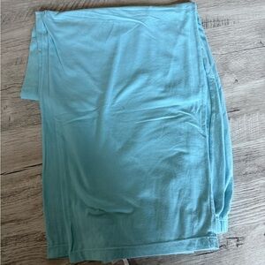 Woman’s Aqua Blue Wide Leg Pajama Pants XL